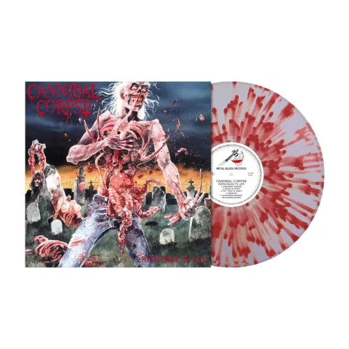 Cannibal Corpse - Eaten Back To Life [Lilac Red Splatter Vinyl]