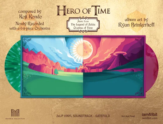 Slovak National Symphony Orchestra - Hero of Time (Music from The Legend of Zelda: Ocarina of Time) [Green & Purple Rupee 2LP]