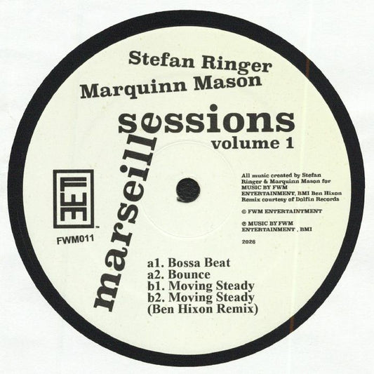 Stefan RINGER / MARQUINN MASON - Marseille Sessions Volume 1 (feat Ben Hixon mix)
