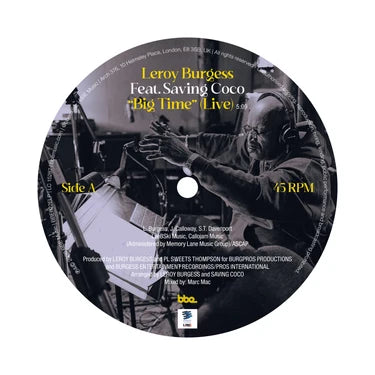 Leroy Burgess - Big Time / Let's Do It