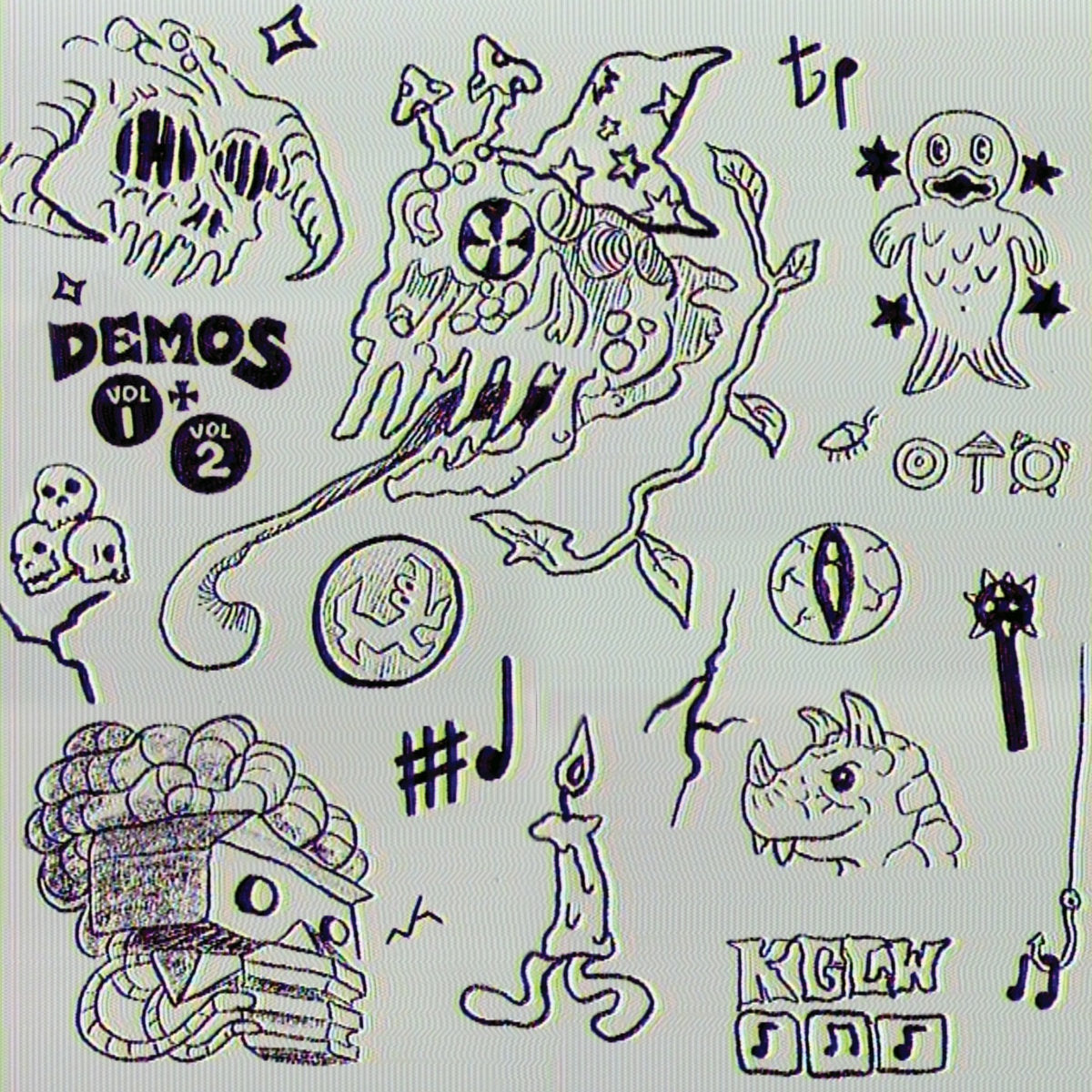 KING GIZZARD & THE LIZARD WIZARD - Demos Vol. 1 & 2 [2LP Dirt Vinyl]