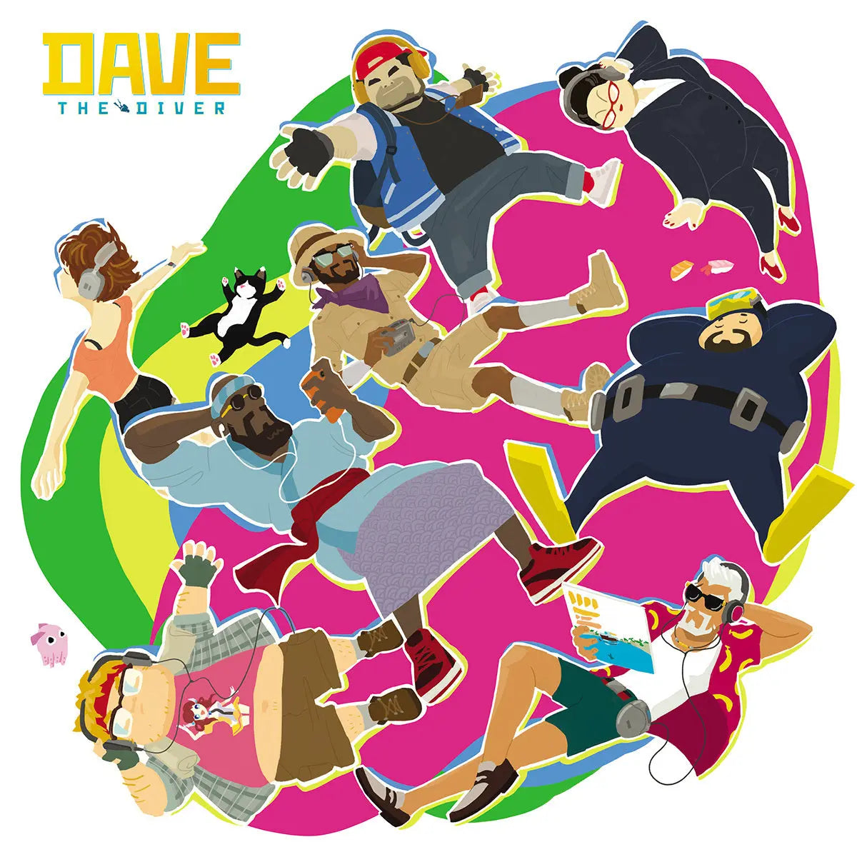D'Anthoni Wooten & Jukio Kallio & Neo Sound & Jongho Yoo & Stephen Mo & Hansol Kim & Asteria & gogh.K - DAVE THE DIVER (Original Soundtrack) [2LP]