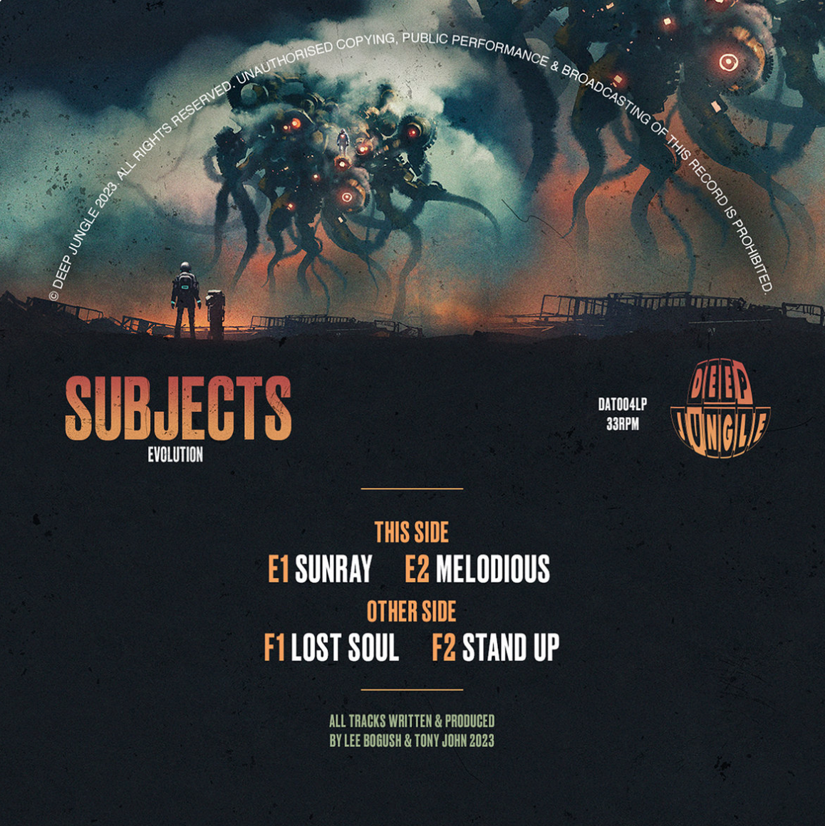 Subjects - Sunray EP