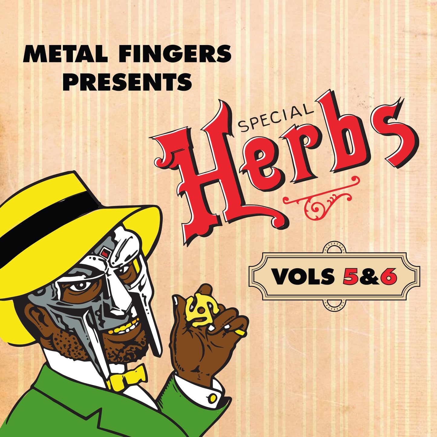 MF DOOM - Metal Fingers Presents: Special Herbs Vol. 5 & 6 [2LP Apple Red]