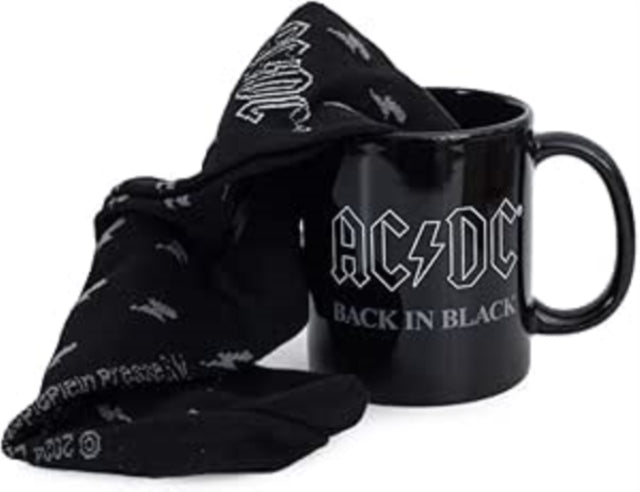 AC/DC (Back In Black) Mug & Sock Set