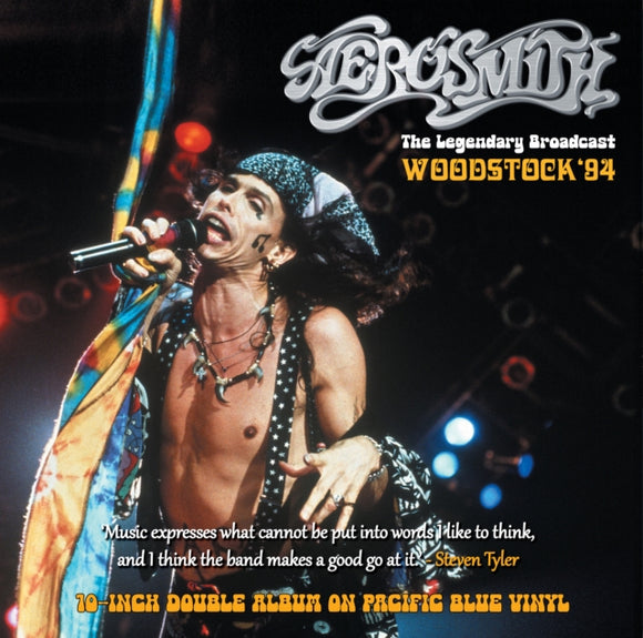AEROSMITH - Woodstock '94 (Pacific Blue Vinyl)