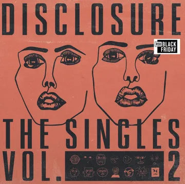 DISCLOSURE - The Singles Vol 2 [Coral Vinyl] (Record Store Day Black Friday RSD 2025)