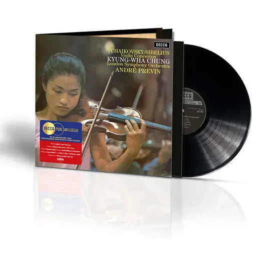 Kyung Wha Chung, London Symphony Orchestra, André Previn - Tchaikovsky & Sibelius Violin Concertos (Pure Analogue) [LP]