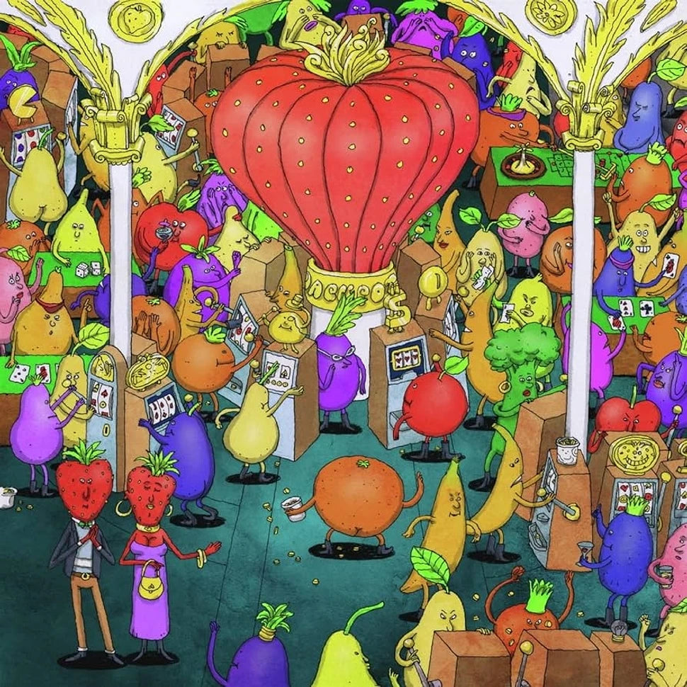 DANCE GAVIN DANCE - Jackpot Juicer [LIMITED GATEFOLD PINK & MAGENTA  SPLATTERED VINYL 2lp]