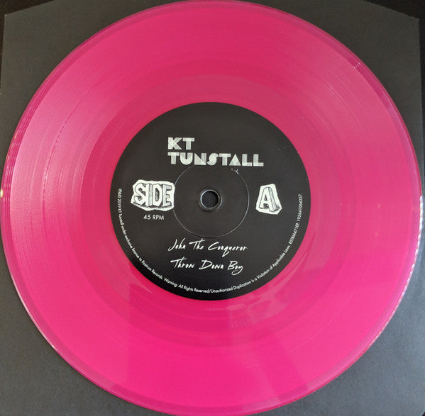 KT TUNSTALL - EXTRA WAX [7] (NEON PINK VINYL]