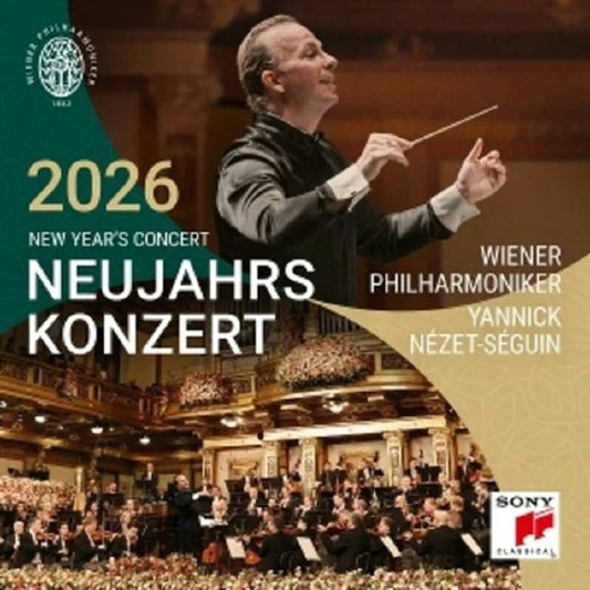 WIENER PHIL-HARMONIKER & YANNICK NEZET-SEGUIN - NEW YEARS CONCERT 2026 [2CD]