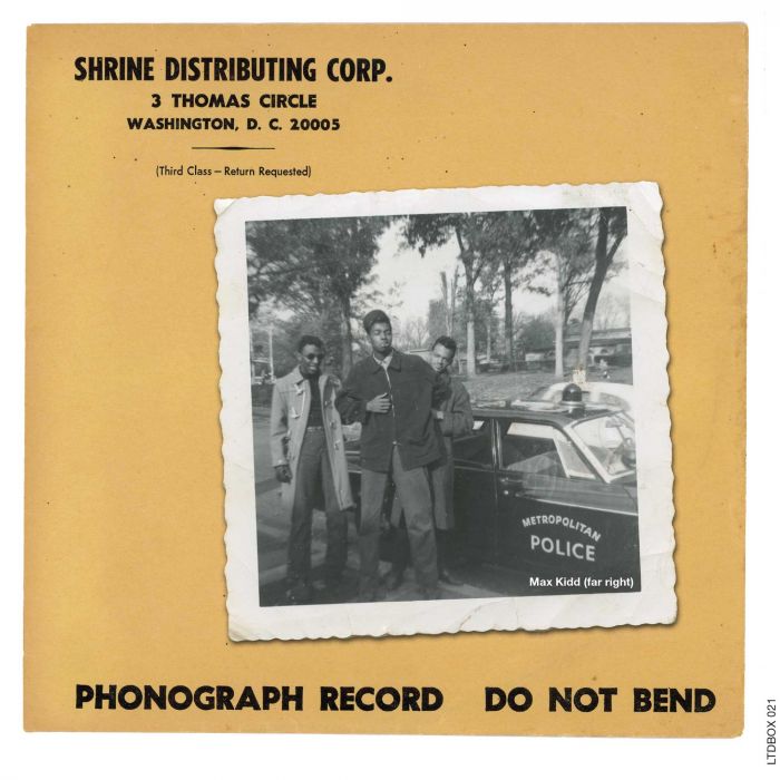 VARIOUS ARTISTS - SHRINE RECORDS RARE SOUL SIDES ~ WASHINGTON DC 1965-1967: 7" SINGLES BOX