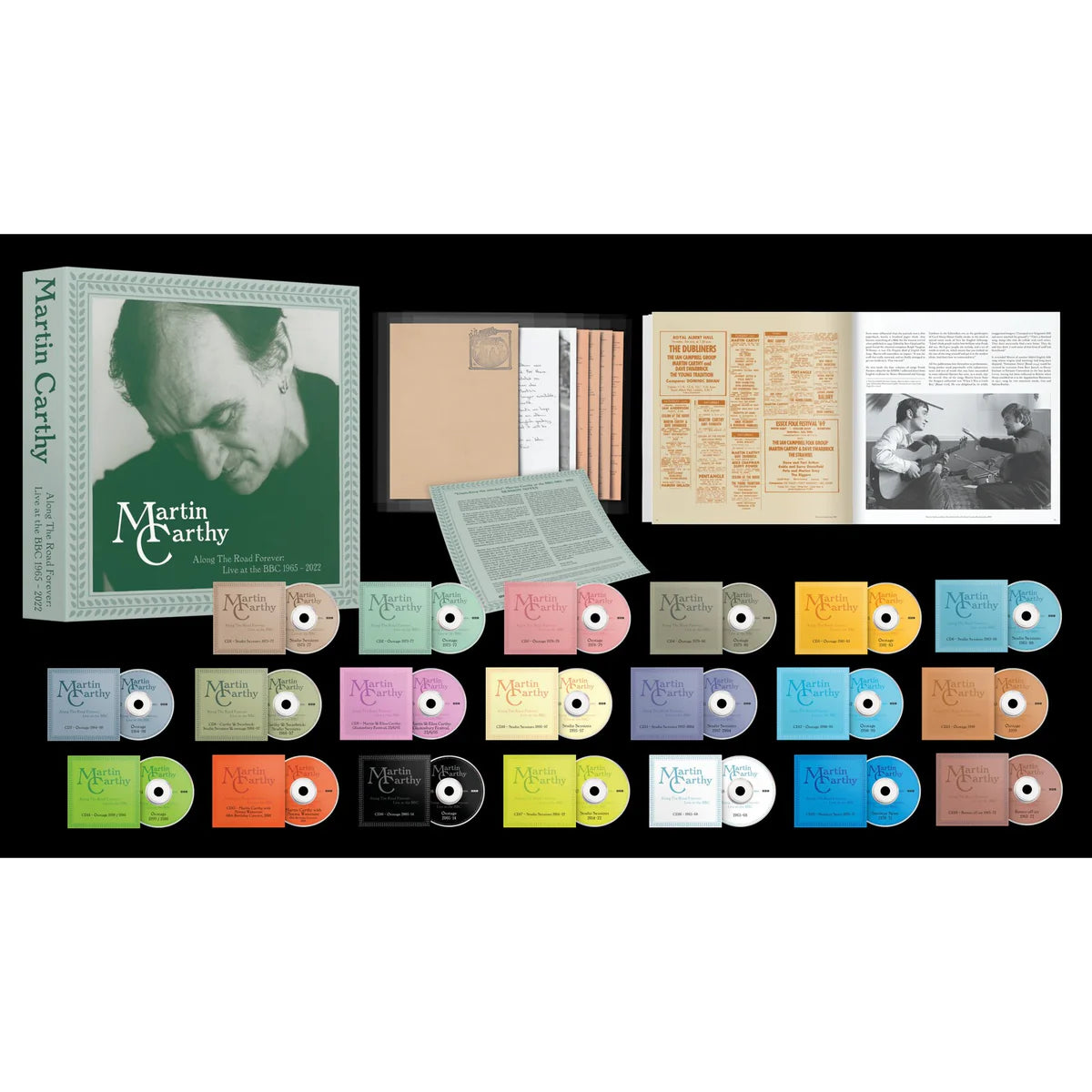 Martin Carthy - Along The Road Forever: Live At The BBC (20 CD Box Set)