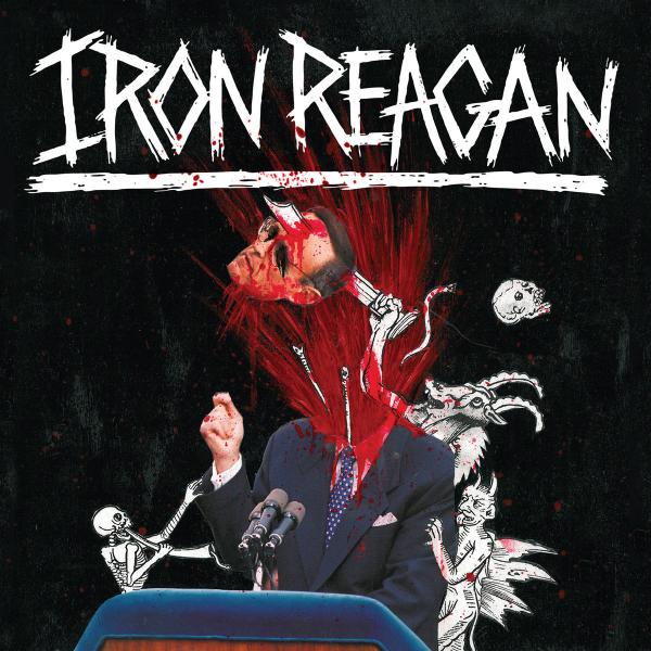 Iron Reagan - The Tyranny of Will [White with Splatter Vinyl]