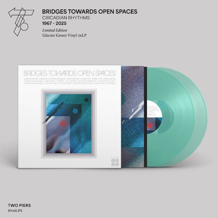 Various Artists - Bridges Towards Open Spaces:  Circadian Rhythms 1967-2025 [2LP Glacier Green] (Includes limited Art Print & Sticker - LIMITED)