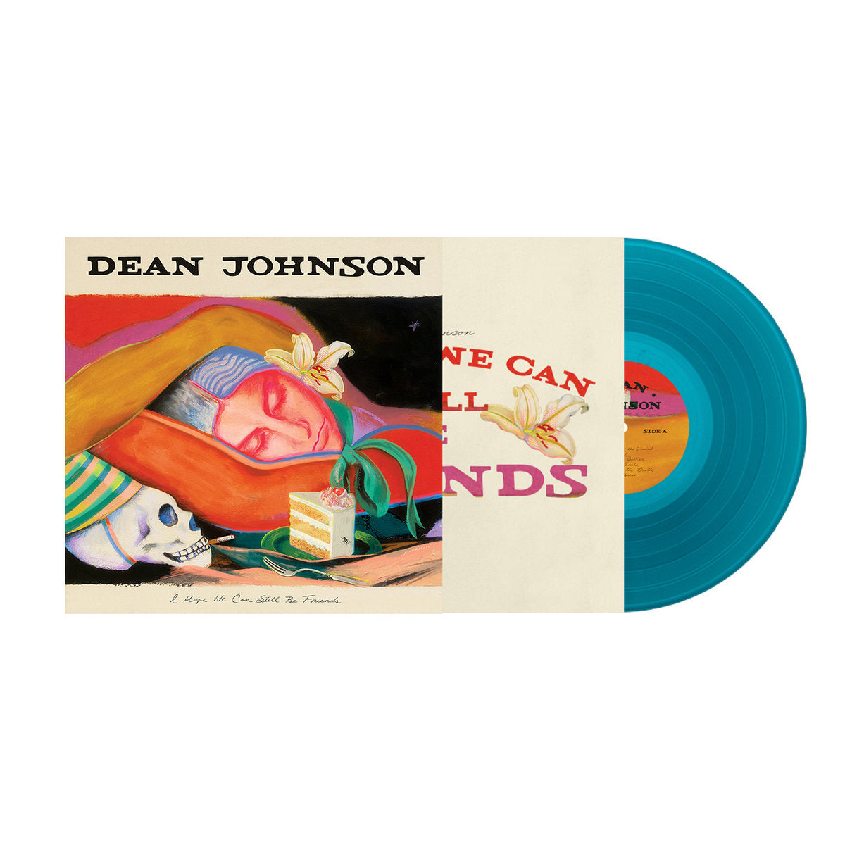 Dean Johnson - I Hope We Can Still Be Friends ["So Much Better Now Blue” transparent blue coloured vinyl]