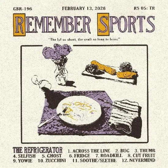 Remember Sports - The Refrigerator [Coloured Vinyl]