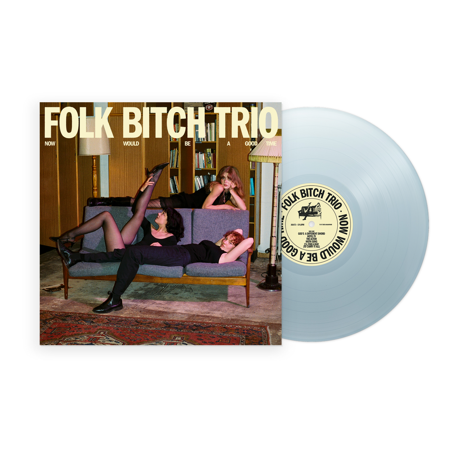 Folk Bitch Trio - Now Would Be A Good Time [Sky Blue Opaque]