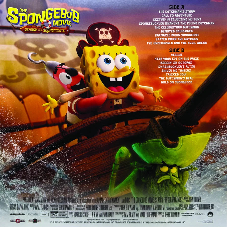 John Debney - The SpongeBob Movie: Search for Squarepants [Coloured Vinyl]