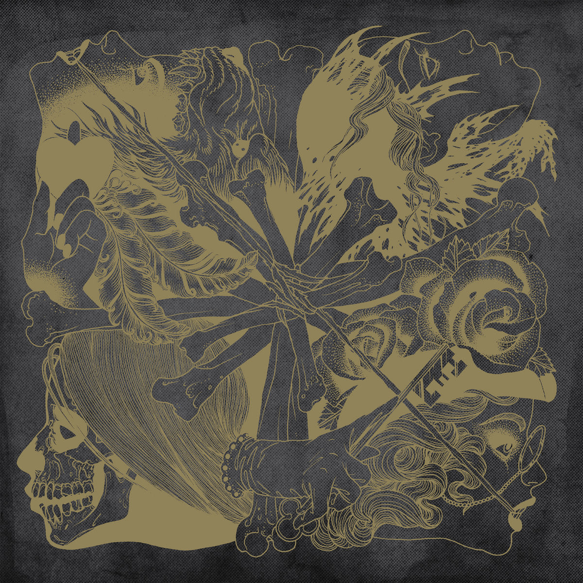 Cancer Bats - Bears, Mayors, Scraps & Bone [Gold & White Vinyl]