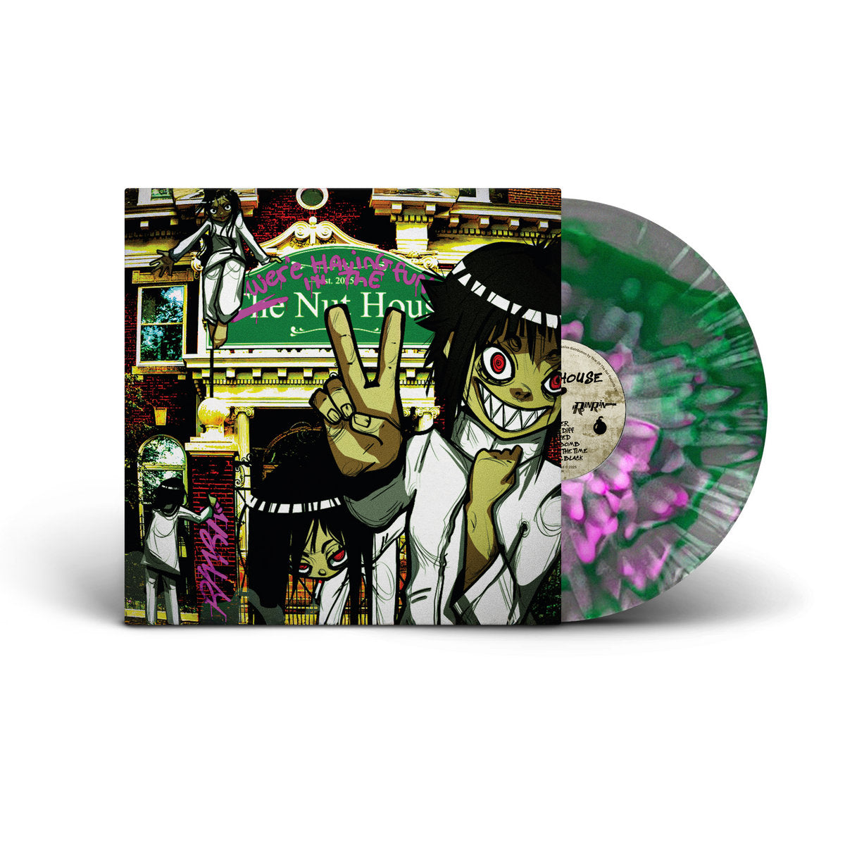 RinRin - The Nut House [‘Brainrot’ splatter colour vinyl]