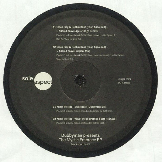 DUBBYMAN / ERNES JOEY / ROBBIN HAUZ / KLIMA PROJECT - The Mystic Embrace EP