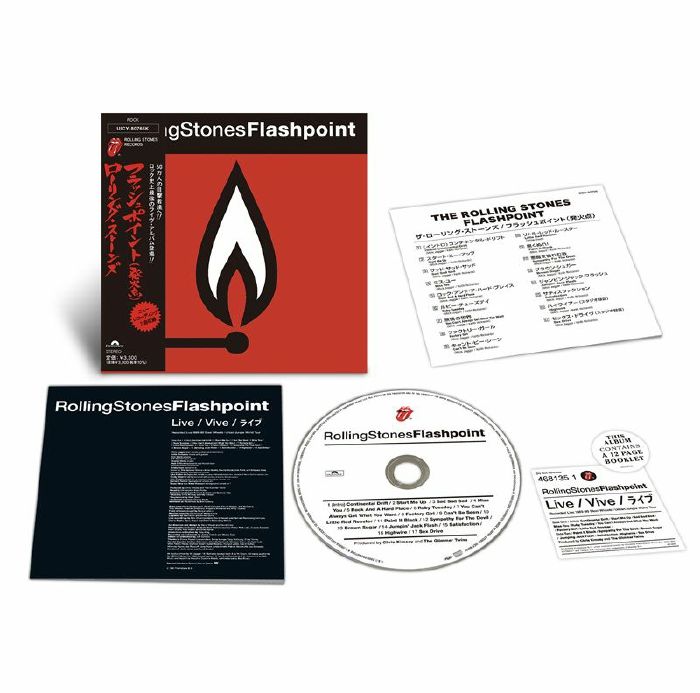 The Rolling Stones - Flashpoint (1991) [CD (SHM-CD)]