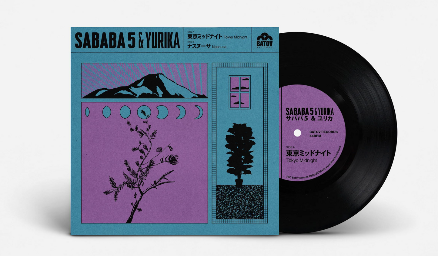 Sababa 5 & Yurika Hanashima - Tokyo Midnight [7" Vinyl]