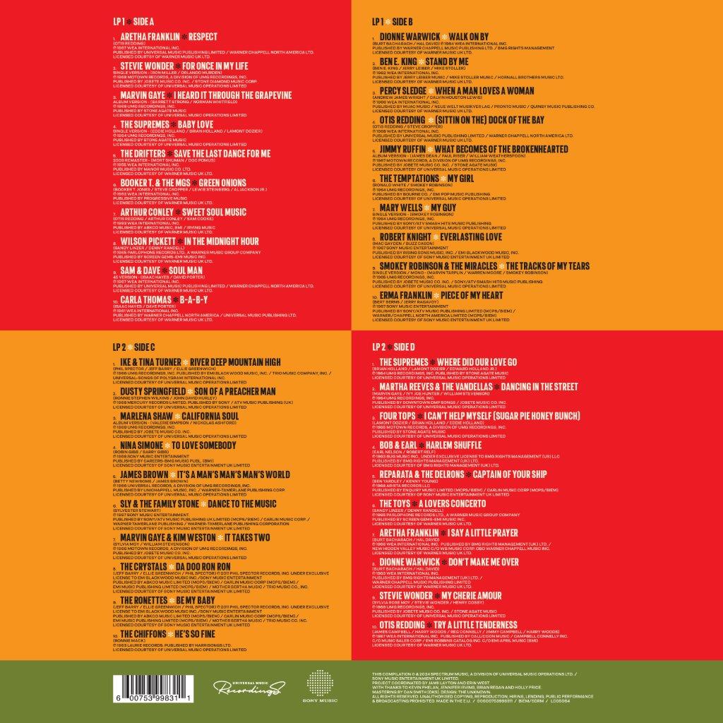 Various Artists - 60S SOUL CLASSICS [2LP]