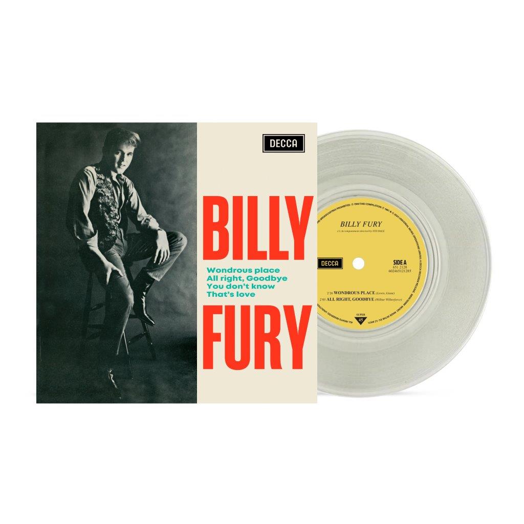 Billy Fury – Wonderous Place [7" Coloured Vinyl]