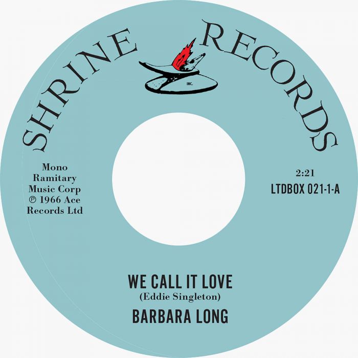 VARIOUS ARTISTS - SHRINE RECORDS RARE SOUL SIDES ~ WASHINGTON DC 1965-1967: 7" SINGLES BOX