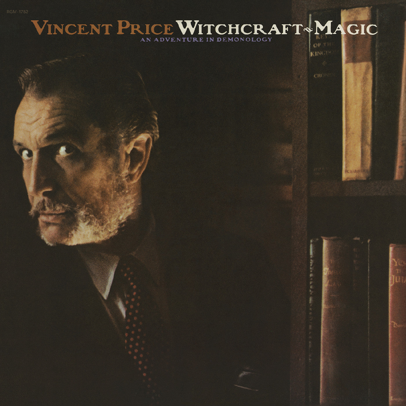 Vincent Price - Witchcraft-Magic—An Adventure in Demonology (FLICKERING ORANGE FLAME PET PLASTIC VINYL)