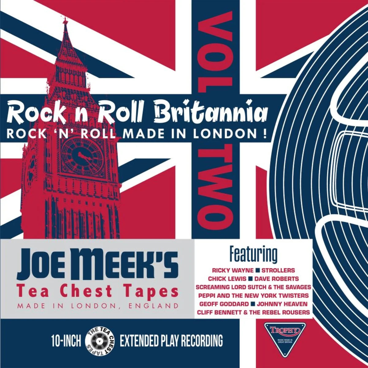 Various Artists - Rock n Roll Britannia Vol. 2 Joe Meek's Tea Chest Tapes [10EP]