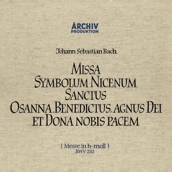 Karl Richter, Münchener Bach-Orchester, Münchener Bach-Chor - Bach: Messe in h-moll, BWV 232 [LTD Numbered 3LP]