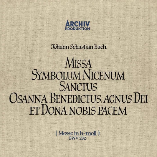 Karl Richter, Münchener Bach-Orchester, Münchener Bach-Chor - Bach: Messe in h-moll, BWV 232 [LTD Numbered 3LP]