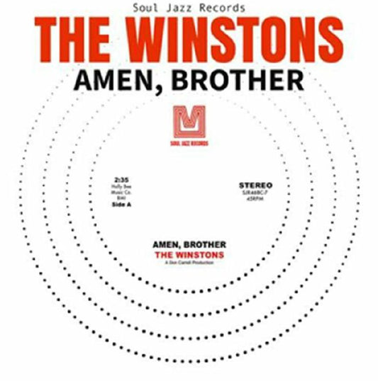 The Winstons - Amen Brother / Color Him Father [7" red coloured vinyl edition]