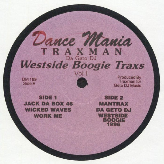 Traxman - WESTSIDE BOOGIE TRAXS VOL. 1 12"