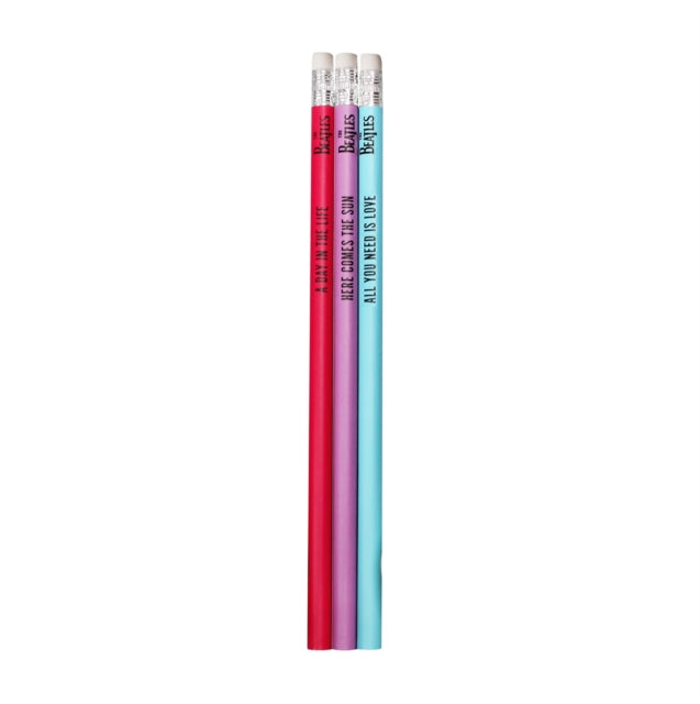 Pencils Set of 3 - The Beatles [Pencil Set]