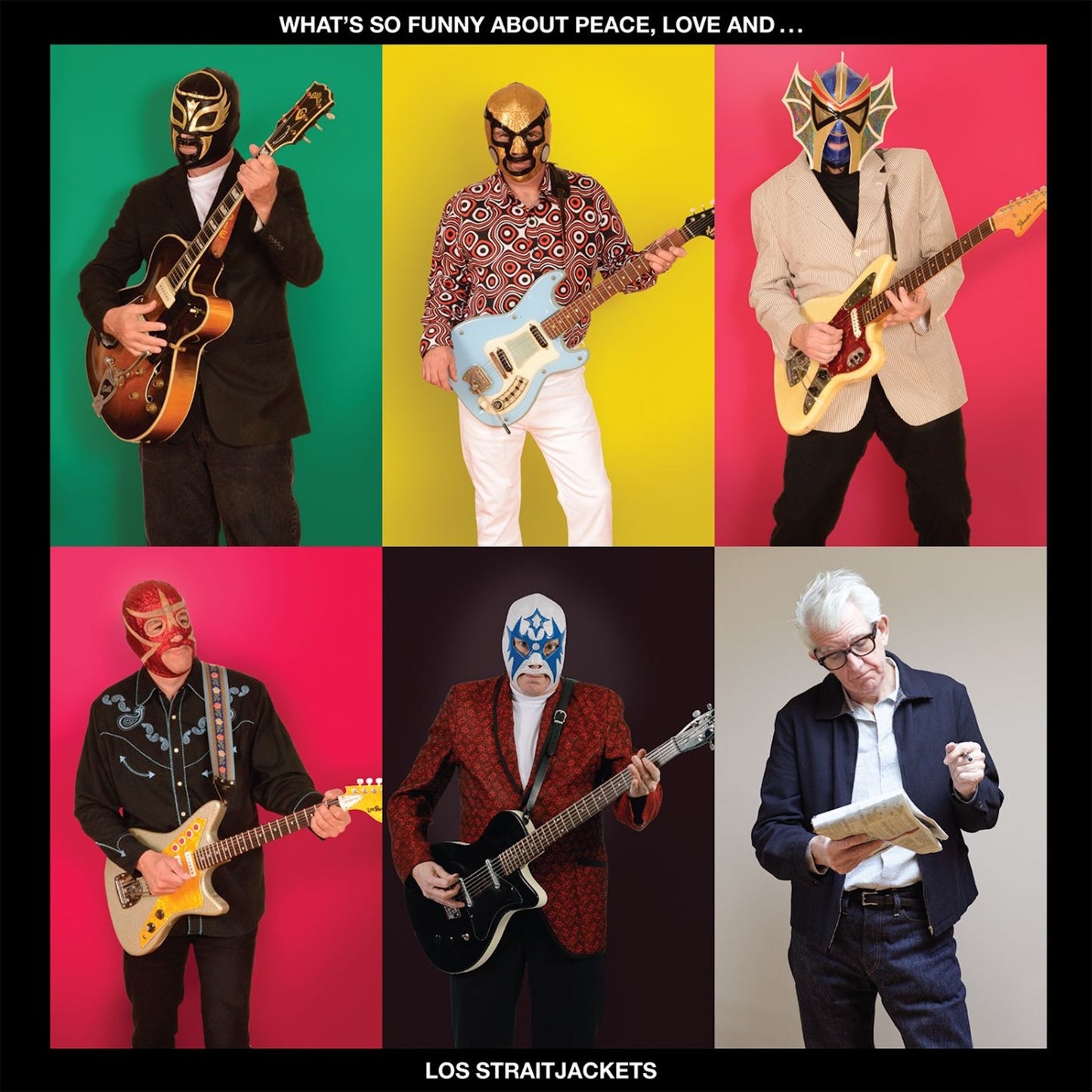 Los Straitjackets - What's So Funny About Peace, Love and Los Straitjackets (YELLOW VINYL)