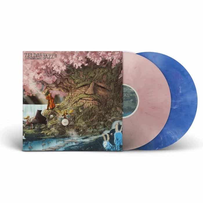 The Deku Trio - Zelda & Jazz II [1 pink marble, 1 blue marble coloured vinyl]