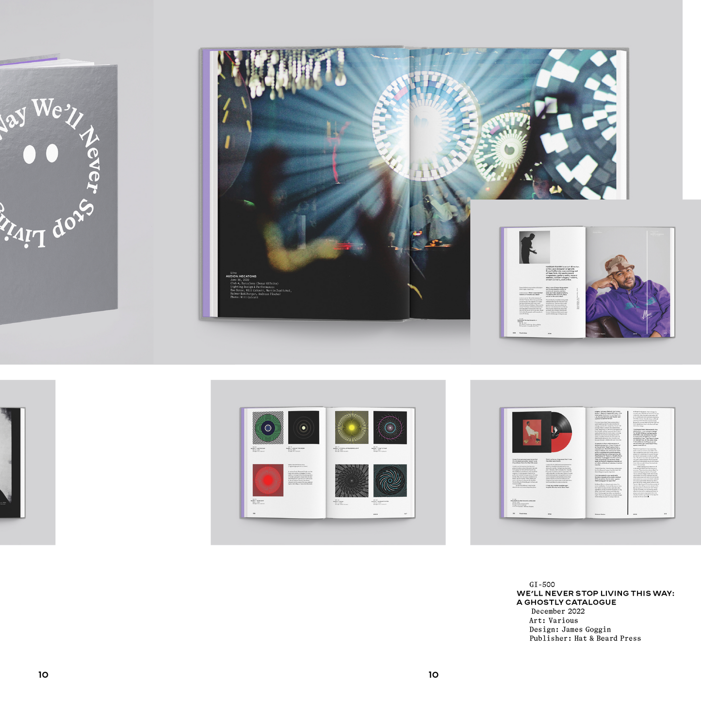 Various Artists - We'll Never Stop Living This Way: A Ghostly International Catalogue [Book]