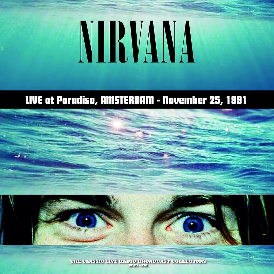 NIRVANA - LIVE AT PARADISO. AMSTERDAM 1991 (TURQUOISE MARBLE VINYL)