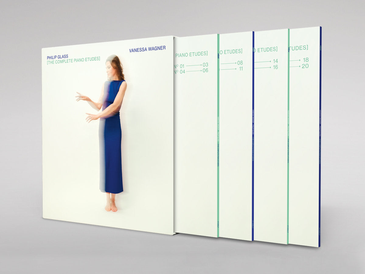 Vanessa Wagner - Philip Glass: The Complete Piano Etudes [4LP]