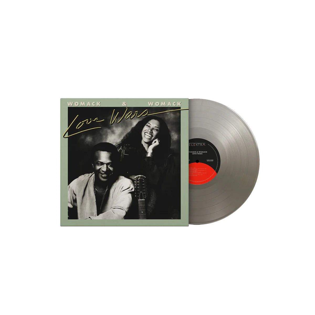Womack & Womack - Love Wars [silver coloured vinyl]