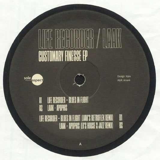 LIFE RECORDER / LAAK - Customary Finesse EP