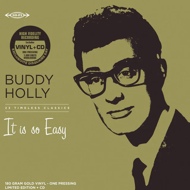 BUDDY HOLLY - It Is So Easy (Solid Gold Vinyl) (Rsd 2026) [LP + CD]