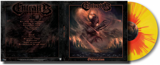 ENTRAILS - Obliteration (Sunburst Yellow/Red Vinyl)