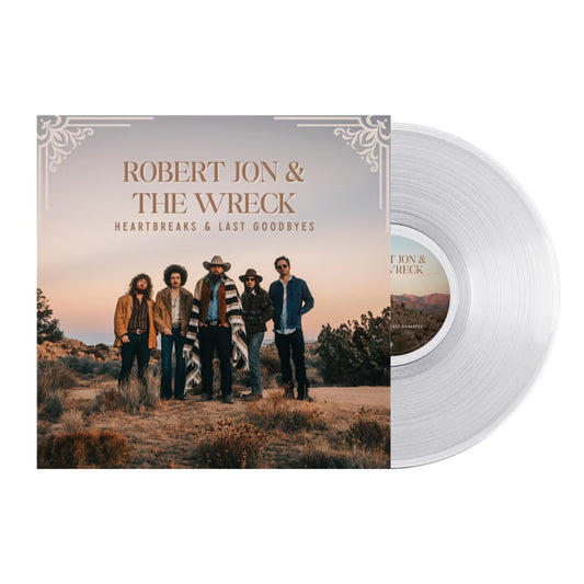 Robert Jon & The Wreck - Heartbreaks & Last Goodbyes [Crystal clear coloured vinyl]