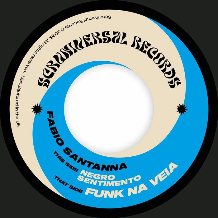Fabio SANTANNA - Negro Sentimento / Funk Na Veia [7" Vinyl]