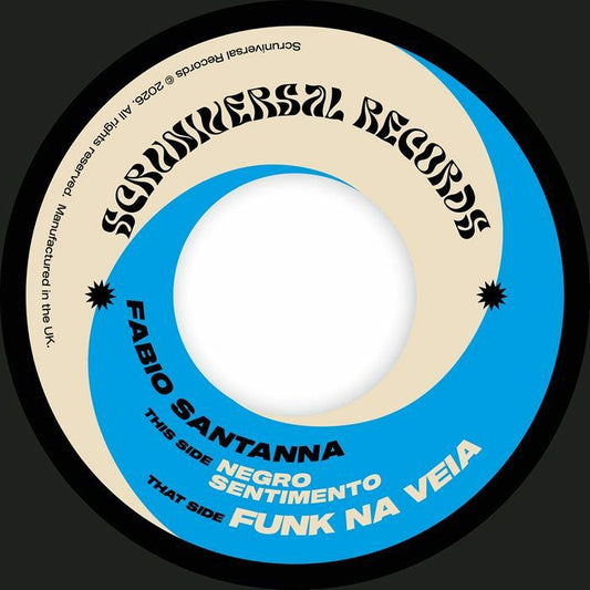Fabio SANTANNA - Negro Sentimento / Funk Na Veia [7" Vinyl]